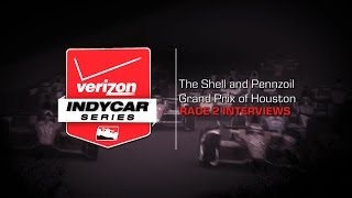 2014 Grand Prix of Houston Race 2 Interviews