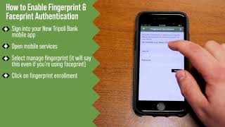 Enabling Fingerprint & Faceprint Authentication screenshot 3