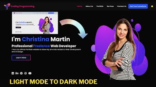 How to Make Personal Portfolio Website using HTML CSS & JavaScript | Step by step Tutorial