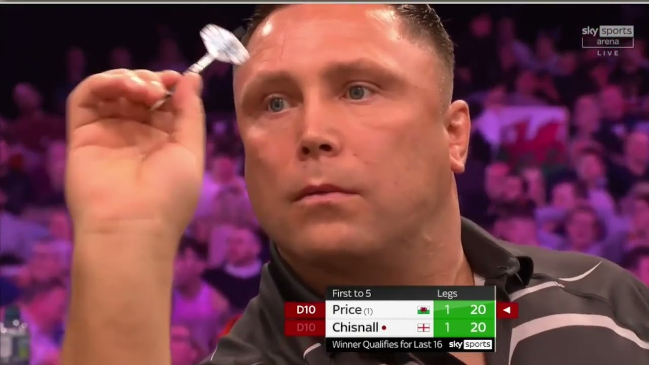 Price vs Chisnall 2022 Grand Slam of Darts group A