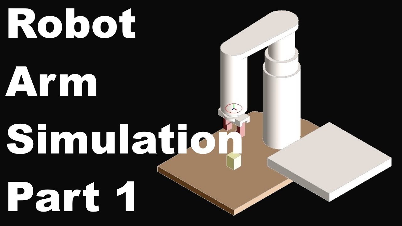 Part - Movement Simulation - Robot Arm 1 - YouTube