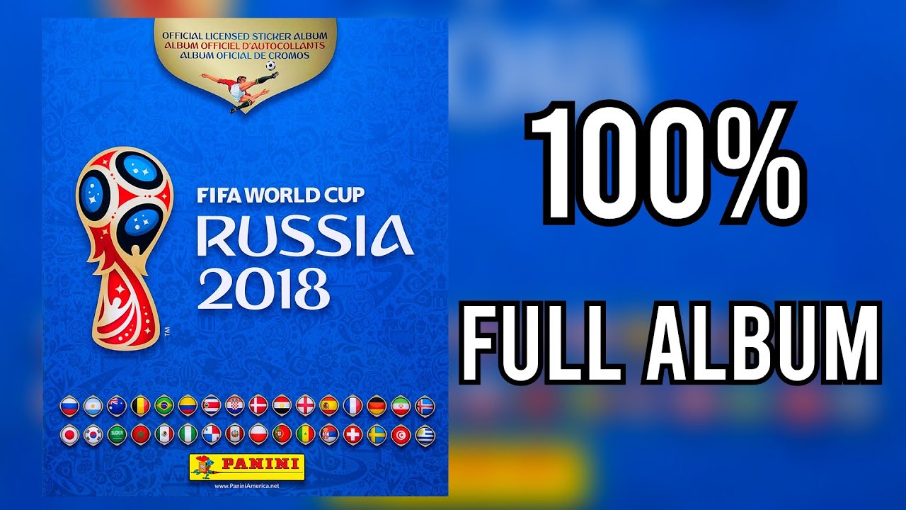 Panini Full Sticker Album FIFA World Cup Russia 2018 100