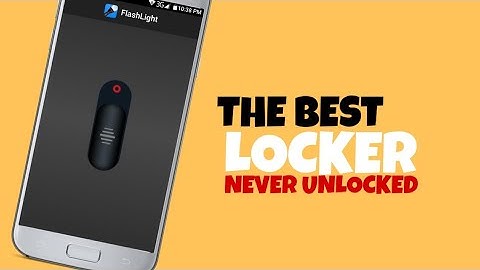 Best Photo & Video Locker Ever | Flashlight Locker