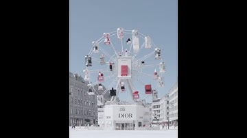 Dior Product Carousel | AI Concept for E-Commerce Marketing #aivideo #veo3 #fashion