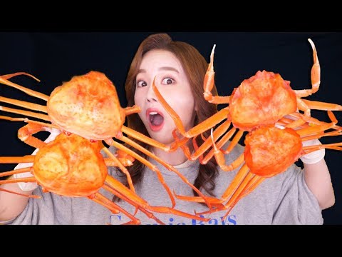 [Mukbang] Most Delicious Red Snow Crab🦀홍게 10마리 먹방 Eatingsound 帝王蟹 ンクレプ Ssoyoung