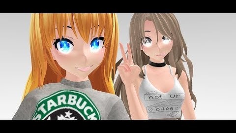 (MMD x Self + My Sister) Sucker for Pain (Model Test & Download)