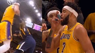 Jae Crowder shoves JaVale McGee \& gets a technical foul | Lakers vs Jazz