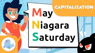 CAPITALIZATION (MINTS) 🦸‍♀️ Grammar and Spelling for Kids 📝 Superlexia⭐ Episode 2