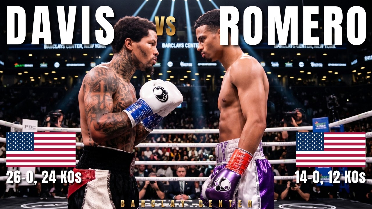 Davis Vs Rolando GERVONTA DAVIS (USA) vs ROLANDO ROMERO (USA) Fight | DESTROYED | KO ...