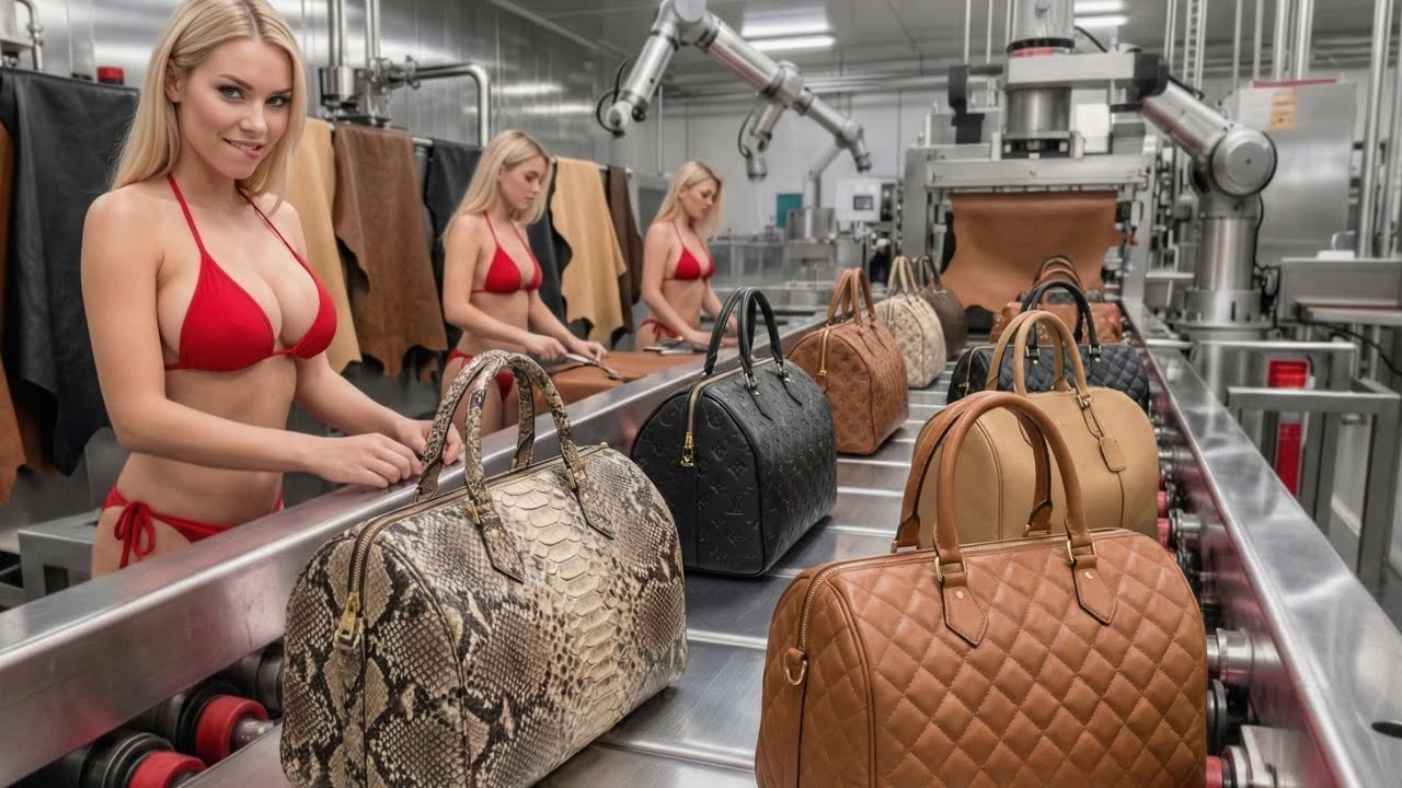 INSIDE LV Leather Factory: Making Perfect Luxury Leather