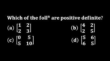 The University of Auckland || positive definite matrix