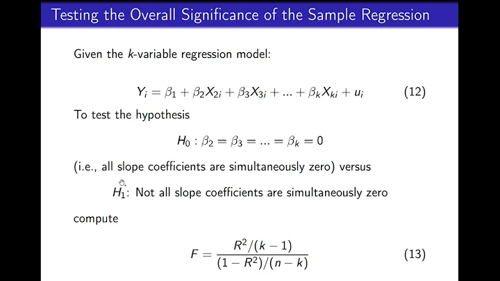 5.4. Testing the overall significance of the model and the equality of two coefficients - DayDayNews