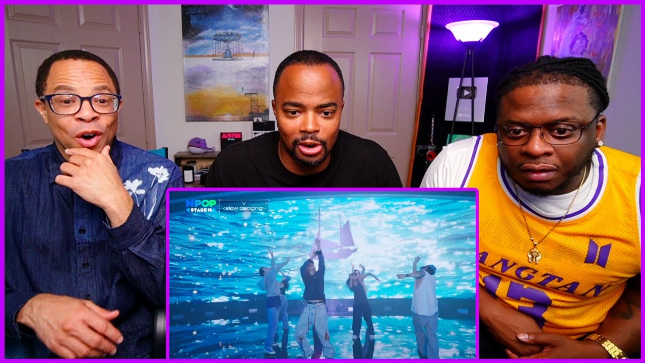 V - NPOP Live Performance REACTION (Rainy Days, Love Me Again, & Slow Dancing)