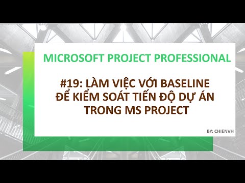 Video: Làm thế nào để Microsoft Project Theo dõi đường cơ sở so với thực tế?