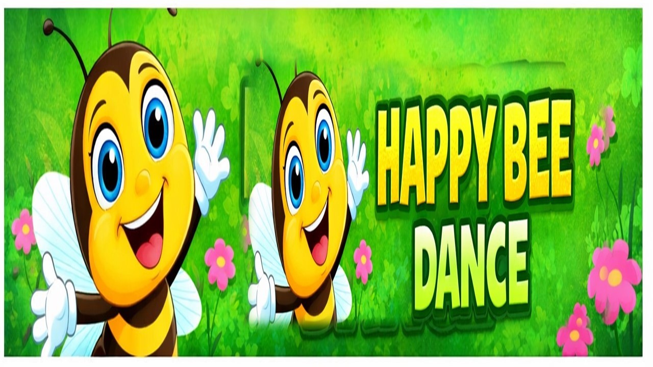 Happy Bee Dance 🐝🌸 | Funny Kids Rhyme in Hindi | Magic Dance World