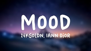 Mood - 24KGoldn, Iann Dior (Lyrics Video) 🎁