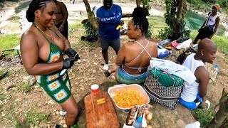River Par with Drizzy Burke and Walking Tv Family | America🇺🇸 Subs Cookout in Portland 