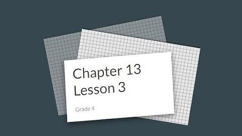My Math Flip Chapter 13 Lesson 3