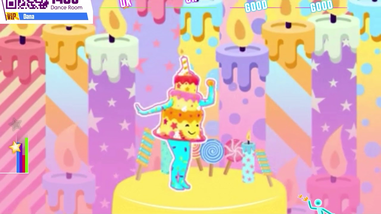 Just dance now iPad happy birthday 🎂🎈🎊🎁🎉 with 3 stars ⭐️⭐️⭐️ gameplay ...