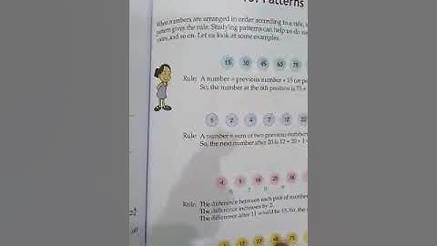 Class-4 Maths, Ch-13 Patterns, Explanation