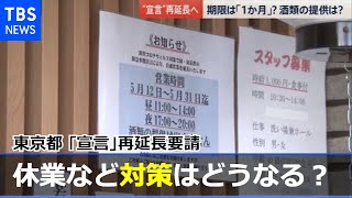 東京都 「宣言」再延長要請、休業など対策はどうなる？［新型コロナ］【news23】