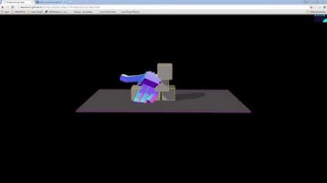 Abantech Efficio: Physics Demo, Stacking and scattering blocks