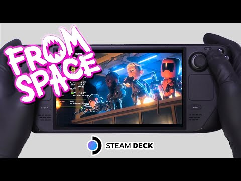 Steam Deck Gameplay | From Space | Steam OS | 4K 60FPS