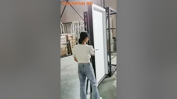 New Design Custom Sliding Wooden Cabinet Door sample push  pull  Display Rack D005-1