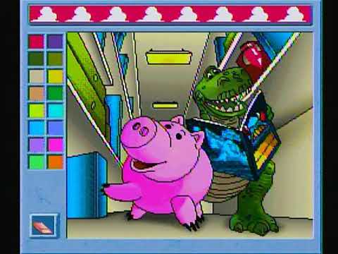 Techno Source Toy Story Interactive Coloring Book Plug & Play TV Game - YouTube Techno Source Toy Story Interactive Coloring Book Plug & Play TV Game - YouTube