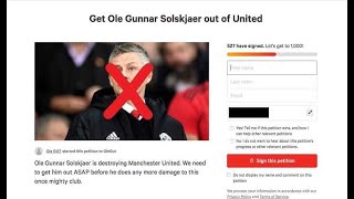 Breaking news: Ole Gunnar Solskjaer sacking