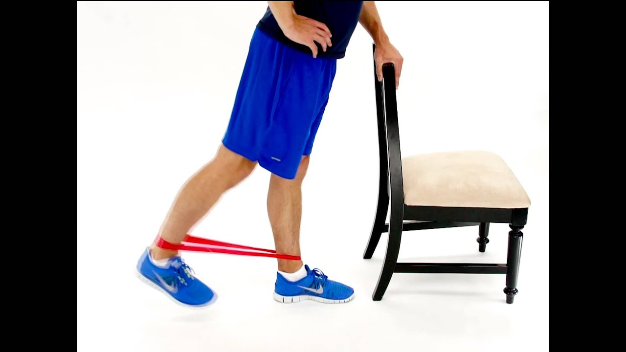 LOOPED ELASTIC BAND HIP EXTENSION hep2go YouTube