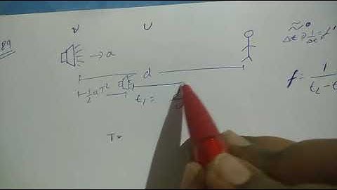 HC Verma chapter 16 sound exercise Q 89 Solution in hindi