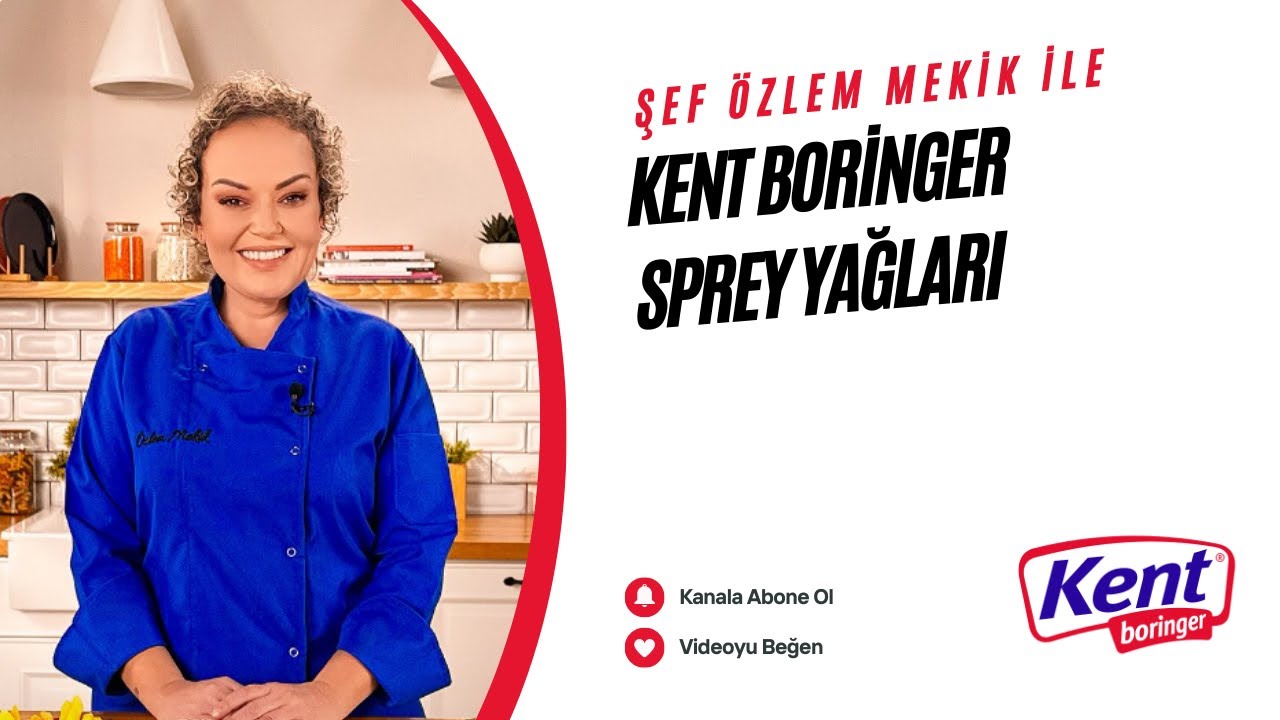 Kent Boringer Sprey Yağları ile Mutfakta Pratik ve Sağlıklı Yemekler!