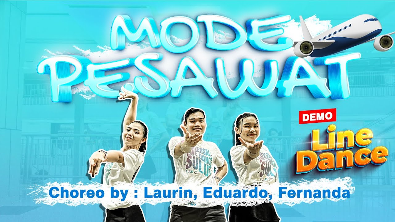 LINE DANCE - MODE PESAWAT - ULD MANADO SQUAD
