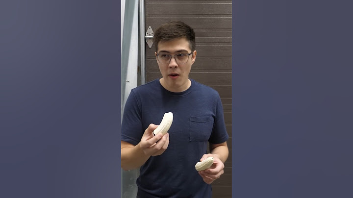 Freeze dried banana is weird