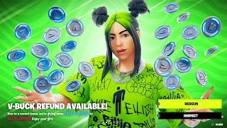 FORTNITE is GIVING EVERYONE V-BUCKS!