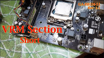 GA-H81M-S1 (Rev 2.1 ) VRM Section Shorting , Bord Not Start , Solve By Support Pro