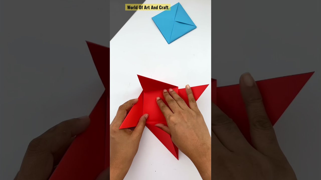 How To Make Ddakji DIY Squid Game Paper Flipping SQUID GAME Shorts