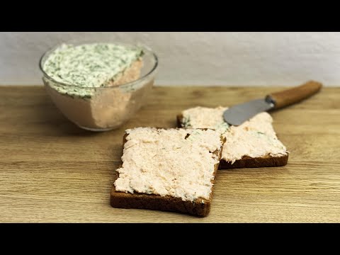 Паштет из лосося. Нежный, вкусный, простой в приготовлении