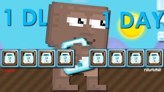 Getting 1 DL in 1 DAY! (How To Get Rich FAST 2018) - Growtopia
