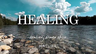 3hr Sleep music, Newage piano, soothing piano, Cafe music, healing music, stressrelief, Wave sound
