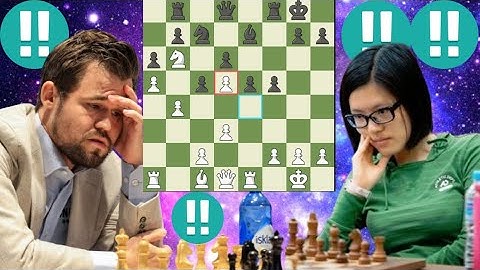 Incredible chess game | Magnus Carlsen vs Hou Yifan