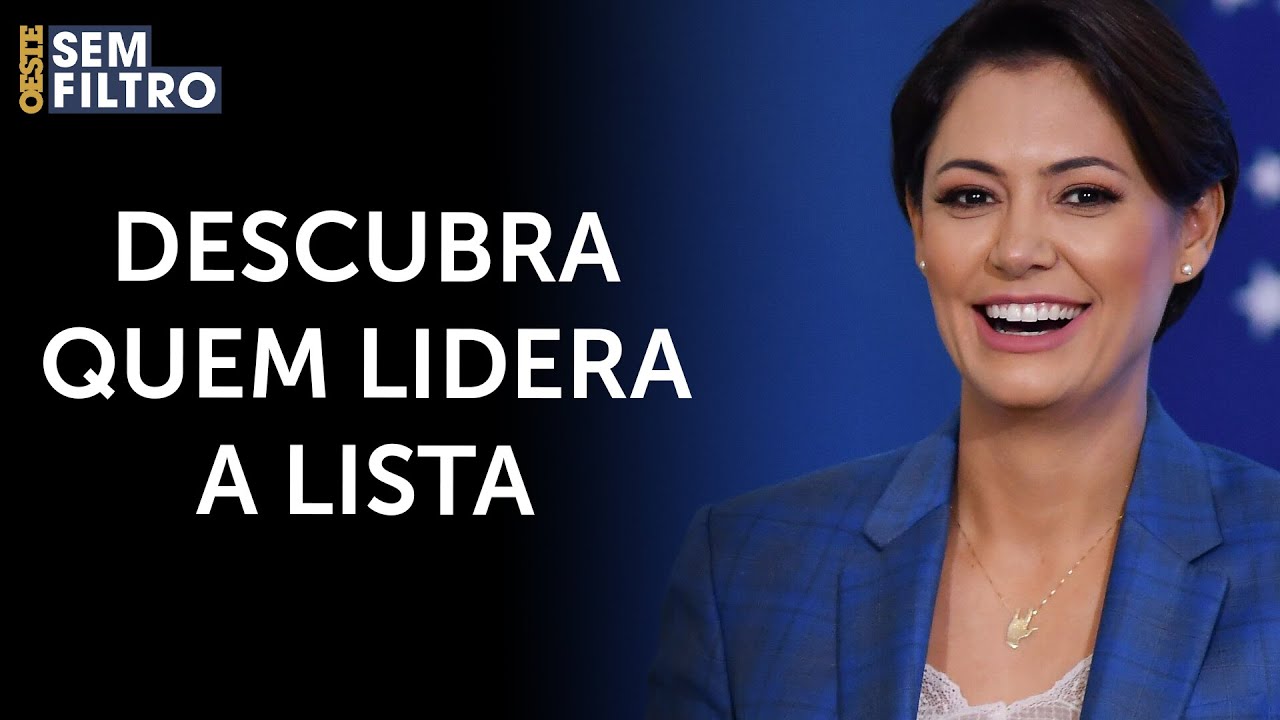 Michelle Bolsonaro bate Anitta e Ivete e fica em segundo na lista das mulheres mais admiradas | #osf