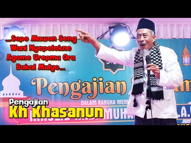 PENGAJIAN KH KHASANUN Dari PONOROGO LUCU BANGET Live Trenggalek class=