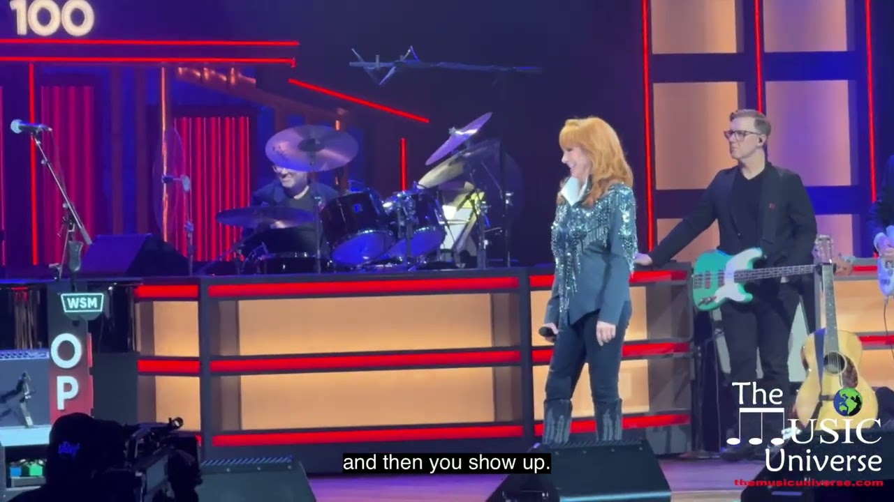 Реба удостоена награды в честь 40-летия членства в Grand Ole Opry 16.01.2026