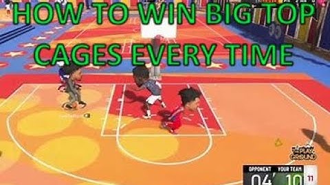 HOW TO WIN CAGES BIG TOP EVENT NBA2K20