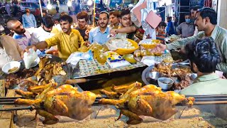 Desi Nashta in Lahore | Lahori Bong Paye | Mutton Chanay |  Pakistani Street Food | Pakistani Food