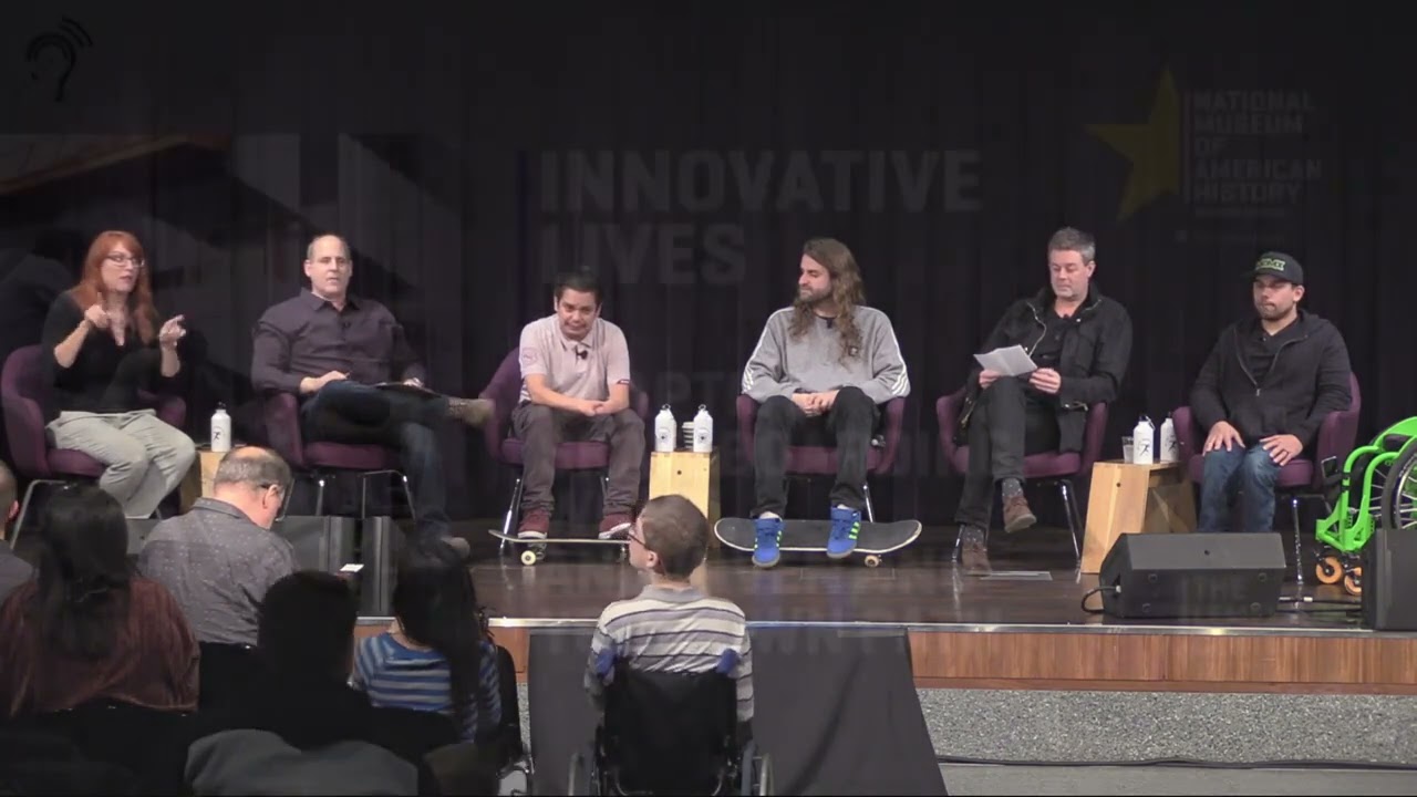 Smithsonian: Adaptive Skateboarding & WCMX: Dan Mancina, Aaron Wheelz Fotheringham, Oscar Loreto Jr.