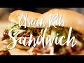 Asian Style Ribs Sandwich