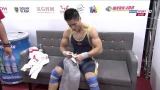 LU Xiaojun,World Record, Men 77kg ,2013 World Weightlifting Championships, Poland , HD